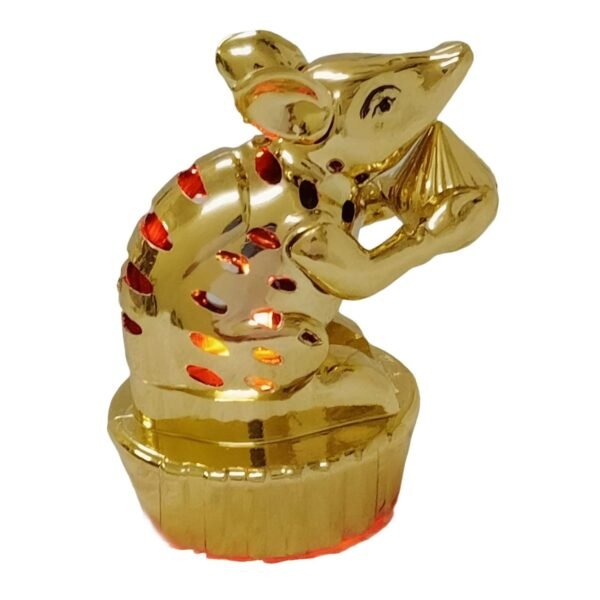 Multicolour LED Mushak / LED Mooshak for Ganpati Decorations (1 Pc) - Image 5