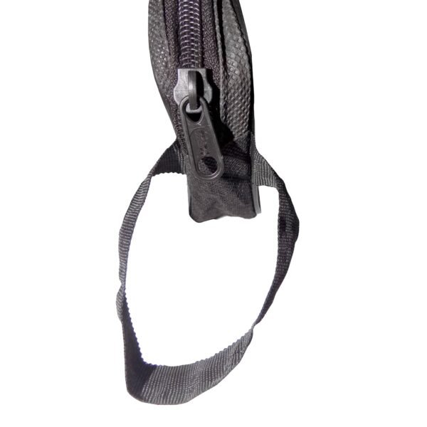 Portable Travel Hand Pouch / Shaving Kit Bag for Multipurpose Use (Black) - Image 4