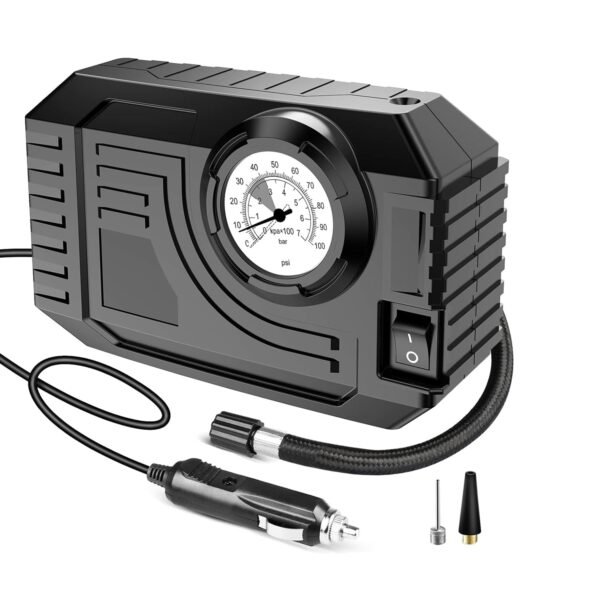 Tire Inflator Portable Air Compressor 12V Small Air Pump for Car Tires Bicycle - Image 4