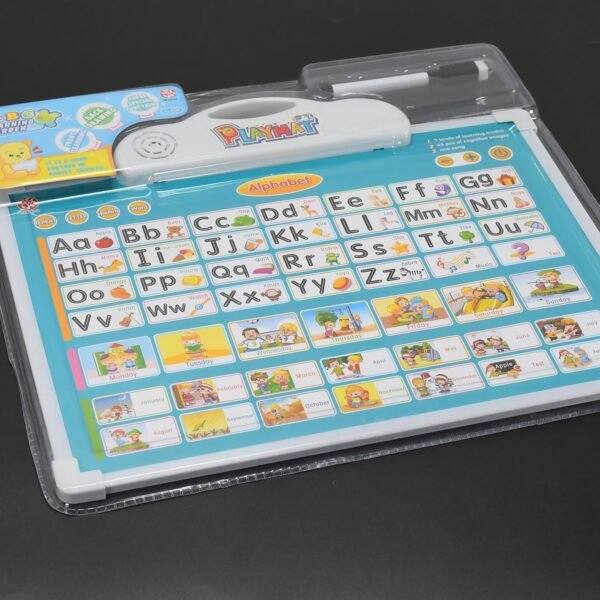 Learning Board 2in1 - Educational PAD for Kids Musical Board for Alphabet ABC
