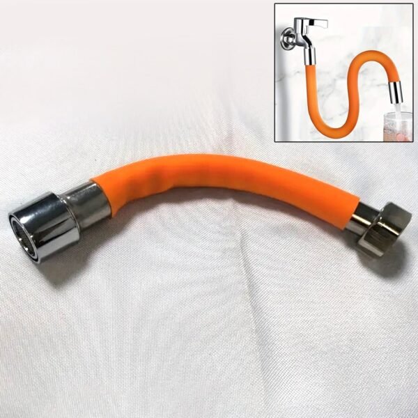 Flexible Water Tap Extender, Universal Foaming Extension Tube with Connector,