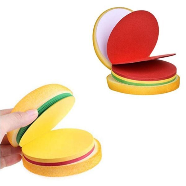 Burger Shaped Note  /  Sticky Notes  /  Memo Notes, Unique Mini Notes - Image 5