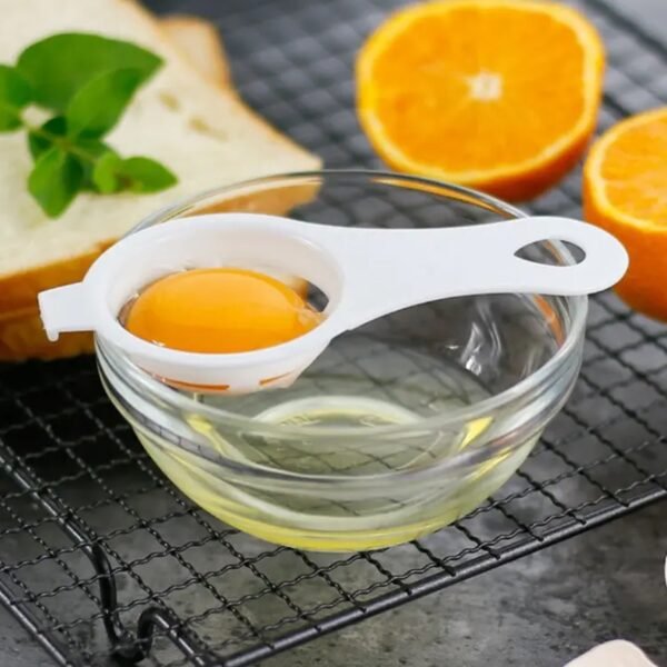 Plastic Egg Yolk Separator, Egg White Yolk Filter Separator (1 Pc) - Image 3
