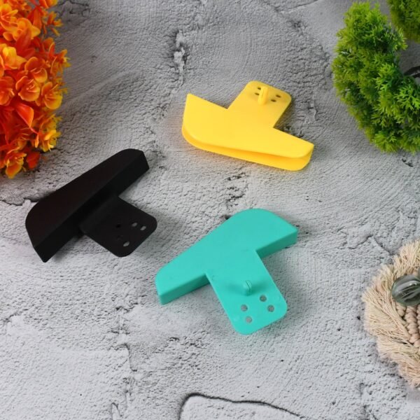 Plastic Secure Mobile Phone Charging Stand Holder (1 Pc / Mix Color) - Image 3