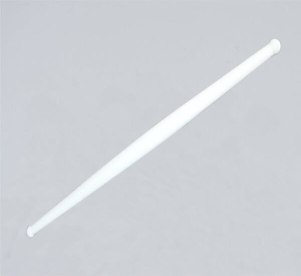 White Plastic Rolling Belan for Chapati Making - Image 3