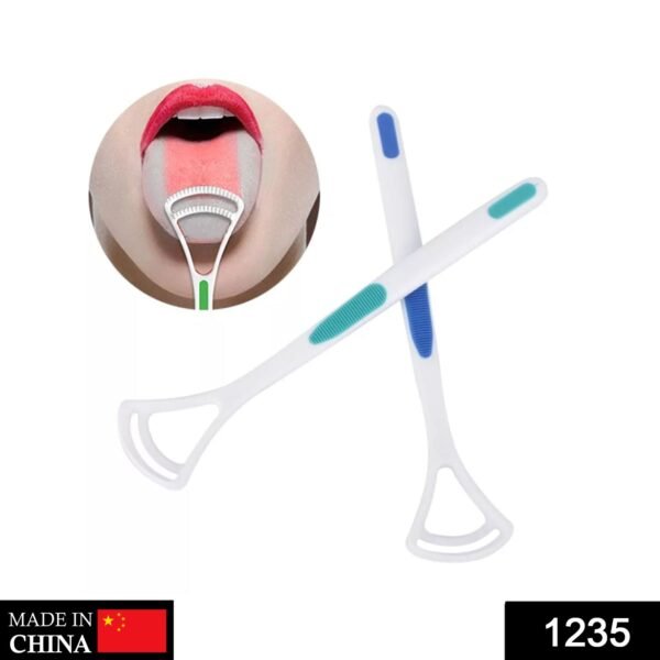 New Hot Away Hand Scraper Fashion Tongue Cleaner Brush with Silica Handle - Image 2