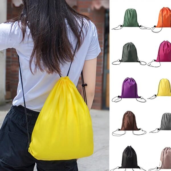 Sport Bag Drawstring Backpack Sports High Quality String Bag Sport Gym Sack - Image 3