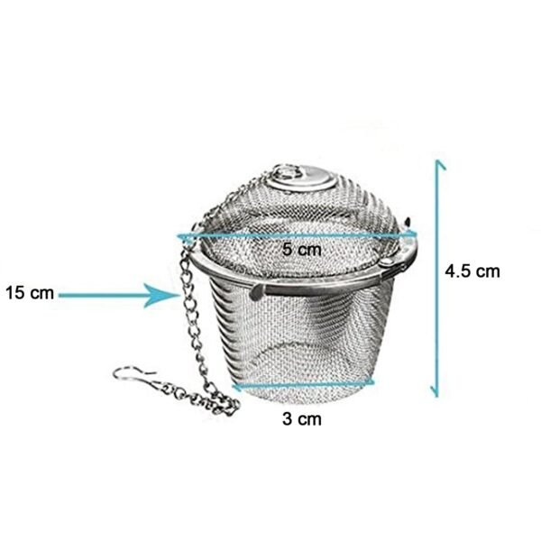 SS Easy Tea Filter used for filtering tea purposes while making it in all kinds - Image 5