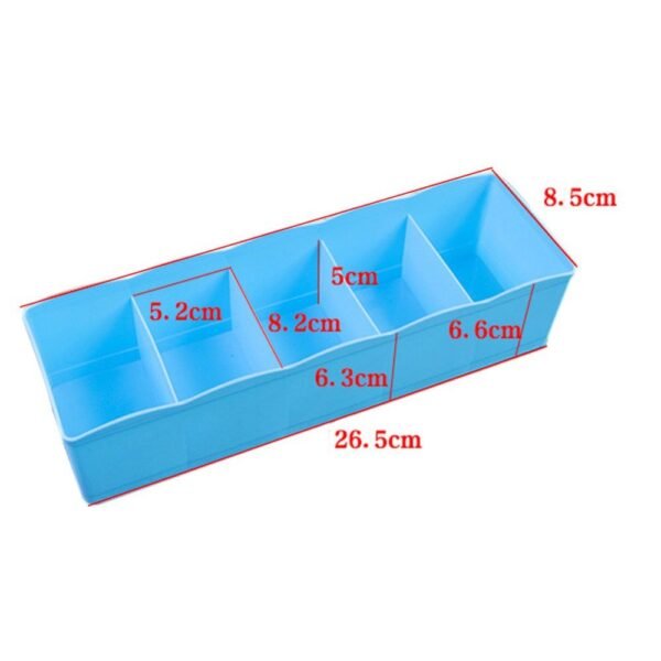 Dividers Tray Organizer Clear Plastic Bead Storage Tray (Multicolour) - Image 5
