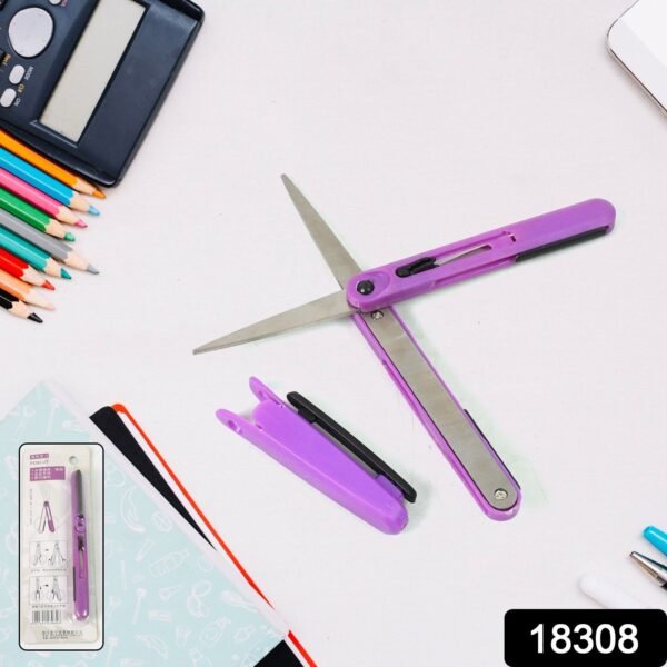 Pen Cut Compact Scissors in Pen Format, Pen-Style Portable Travel Scissors (1 - Image 2