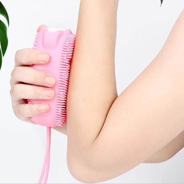 Silicone Bubble Bath SPA Super Soft Body Scrubbing Brush - Image 3