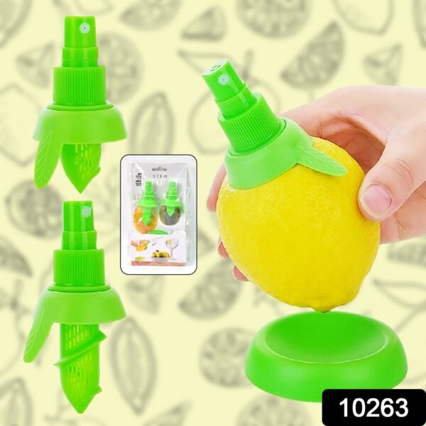 Creative Lemon Sprayer Fruit Juice Citrus Lime Juicer (3 Pcs Set) - Image 2