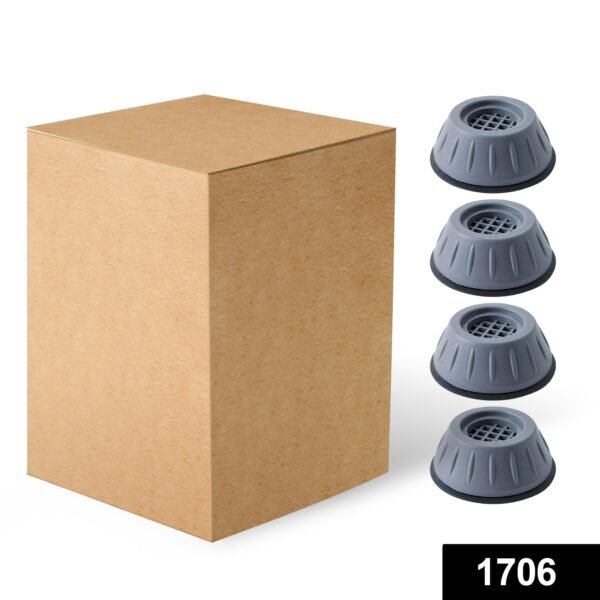 Machine Leveling Feet Anti Walk Pads Shock Absorbed Furniture Lifting Base - Image 2