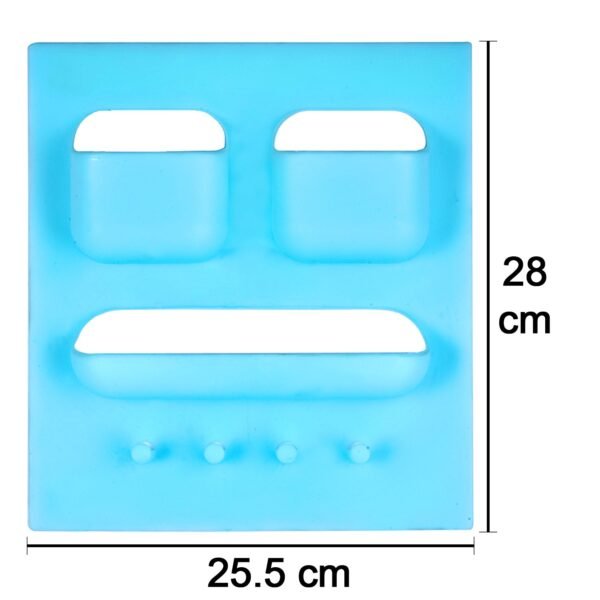 Plastic Unbreakable Soap Dish Tooth Brush Paste Holder - Image 4
