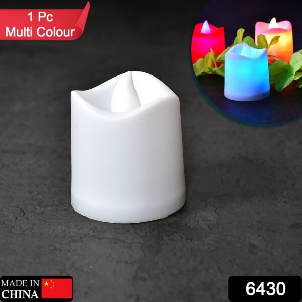 1PC FESTIVAL DECORATIVE - LED TEALIGHT CANDLES | BATTERY OPERATED CANDLE IDEAL - Image 2