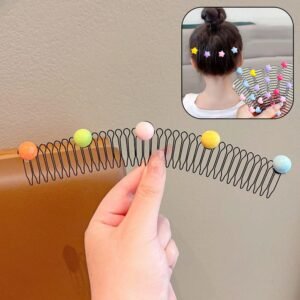 Cartoon Clip for Kids Girls Curly Hair Tidying Comb Hair Accessory for Women (1