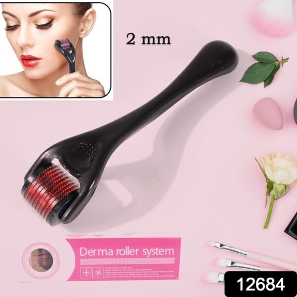 Derma Roller Anti Ageing and Facial Scrubs & Polishes Scar Removal Hair - Image 2