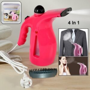 Portable 4 in 1 Handheld Garment Steamer & Facial Steamer Electric Iron Steam