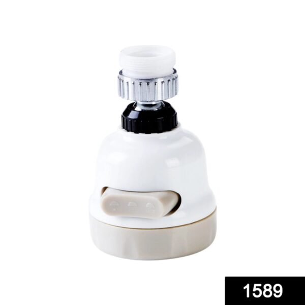 Rotatable Splash Proof 3 Modes Water Saving Nozzle Filter Faucet Sprayer - Image 2