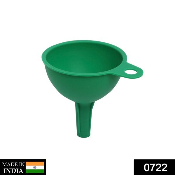 Food-Grade Silicone Funnel: Safe & Easy Transfer for Liquids & Grains (1 Pc) - Image 2