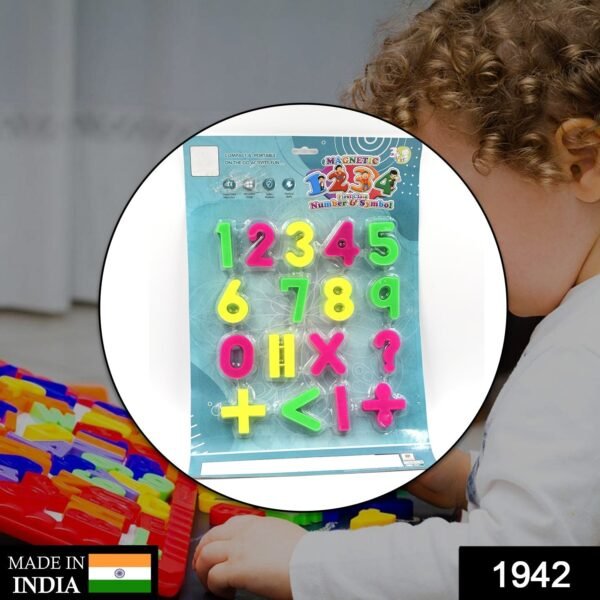 AT42 Magnetic Number Symbol Baby Toy and game for kids and babies for playing - Image 2