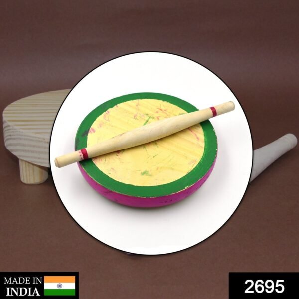 Kids Chakla Belan Set used in all kinds of household places by kids and - Image 2