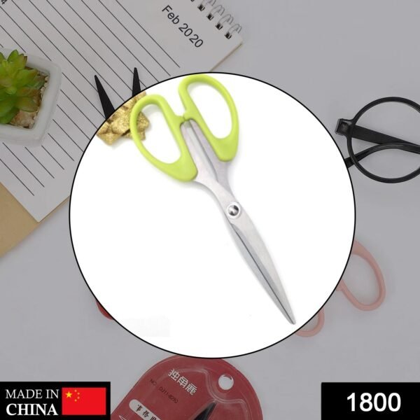 Stainless Steel Scissors with Plastic handle grip 160mm (1Pc Only) - Image 2
