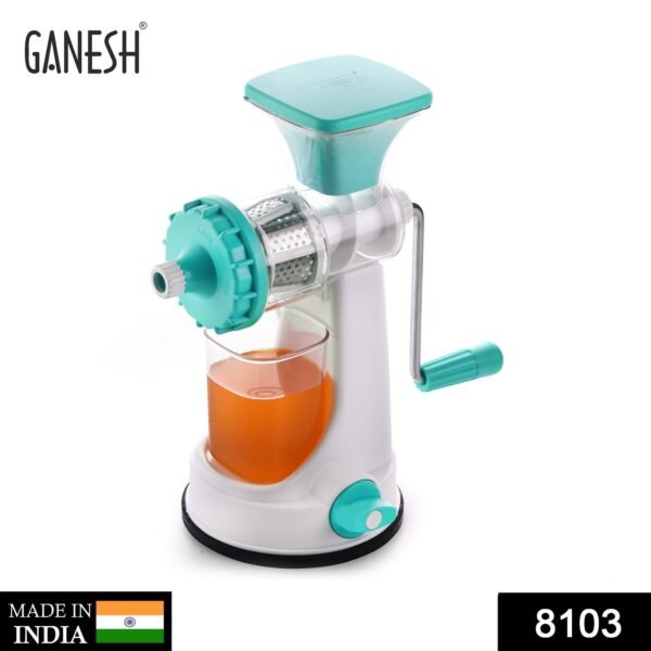 Ganesh Kitchenware Plastic Hand Juicer New Smart Fruit & Vegetable Multipurpose - Image 2