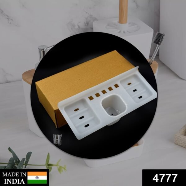 4 in 1 Plastic Soap Dish and plastic soap dish tray used in bathroom and - Image 2