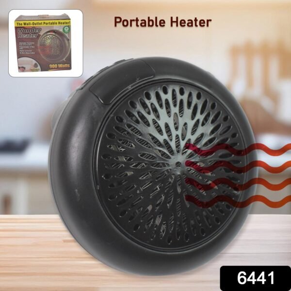 Room Heater for Home, Office, Camper LED Screen Portable Wall Heater (900W / 1 - Image 2