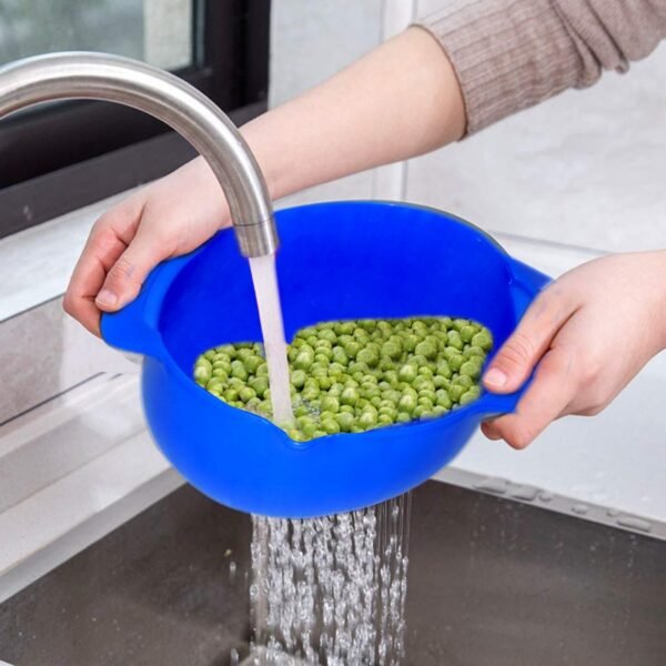 Double Layer Drain  Washing Kitchen Basket Strainer - Image 4