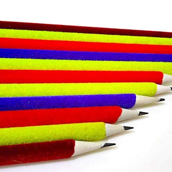 Small Velvet Pencil (1 Pc / Mix Color & Design) - Image 4