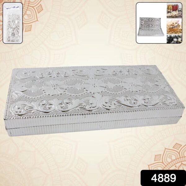 Multipurpose Rectangular Shaped Decorative Designer Gifting Cash Box  (1 Pc / - Image 2