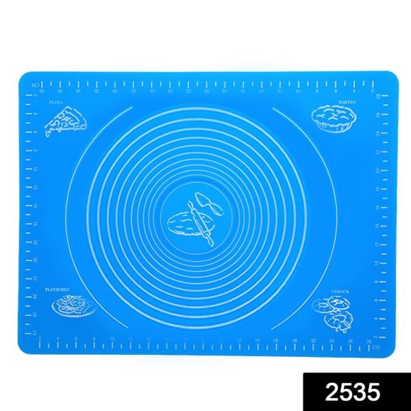 Mat, Rolling Mat Silicone Baking Mat Fondant Mat Sheet Chapati - Image 2