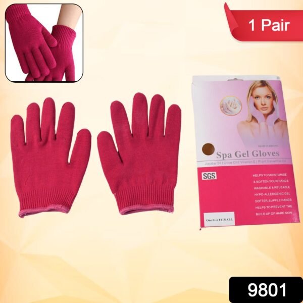1 Pair Moisturizing Gloves Finger Moisture Gloves Soft Moisturizing Gloves for - Image 2