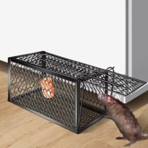 Foldable Live Mouse Trap ? Easy Catch & Release Cage for Mice, Squirrels, Voles
