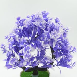 Artificial Flower Plant with Cute Pot ? Perfect for Home & Office Decor (1 Pc)