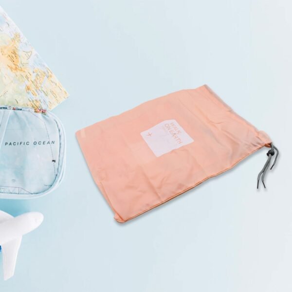 Travel Storage Bag Waterproof Nylon Drawstring Pouch Men and Women Folding - Image 3