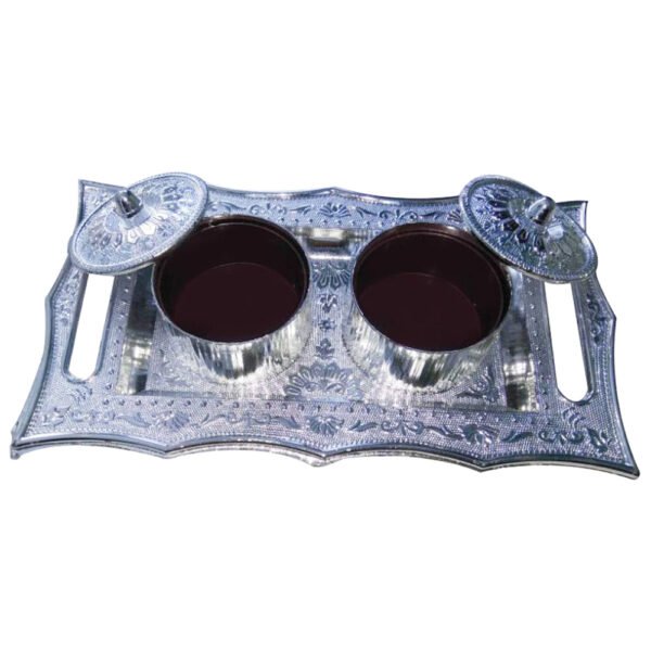 Multipurpose Decorative Multi Storage Mukhwas Dani / Serving Tray - Image 3