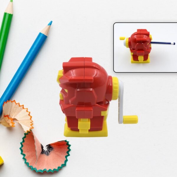 Sharpener for Pencil with Removable Tray Hardiness Steel Cutter, Kids Teddy