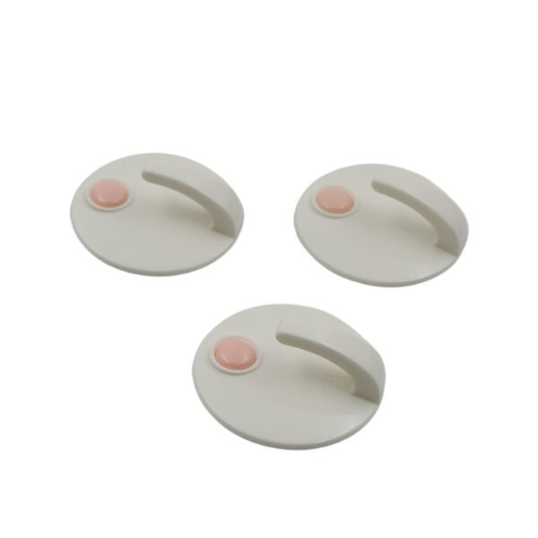 Heavy Duty Self-Adhesive Wall Hooks for Home & Office (3 Pcs Set) - Image 3