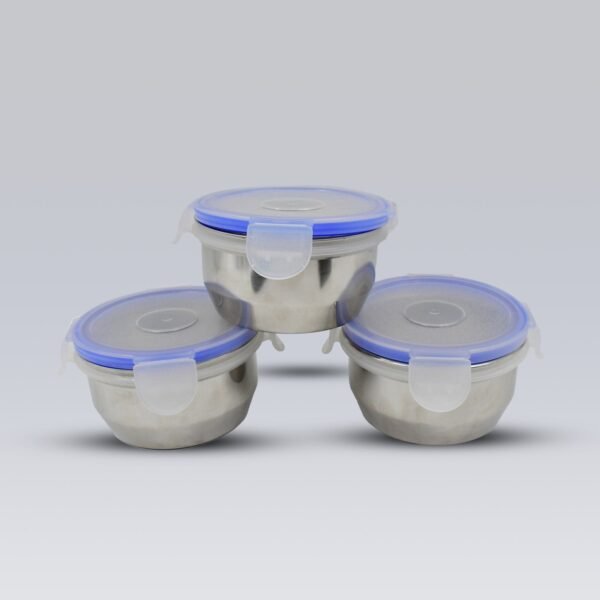 Stainless Steel Lunch Box - Multi-Compartment Airtight Container for Office, - Image 5