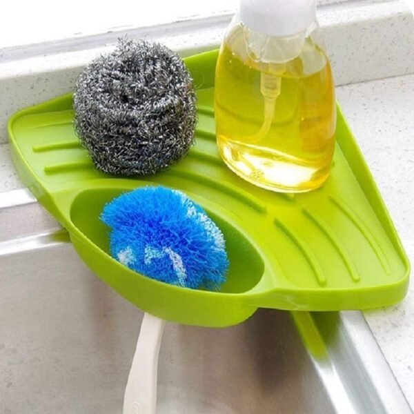 Corner Sink Strainer For Draining Kitchen Waste In Sinks And Wash Basins. - Image 3