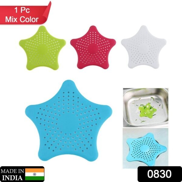 Star Drain Strainer: Catches Hair & Prevents Clogs (Kitchen/Bath) - Image 2