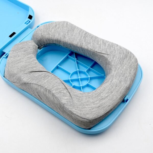 Foldable Soft Nap Doughnut Pillow ? Slow-Rebound, Portable Head Cushion for - Image 3