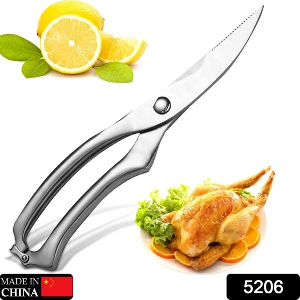 Heavy Duty Stainless Steel Poultry Shears, Premium Ultra Sharp Spring-Loaded - Image 2