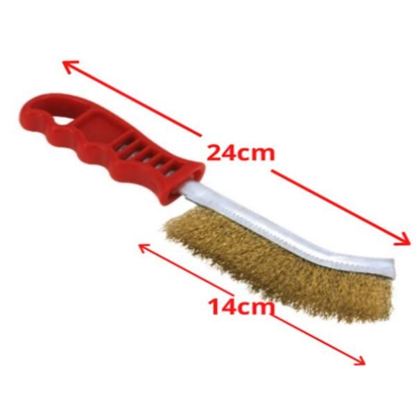 Stainless Steel Wire Hand Brush Metal Cleaner Rust Paint Removing Tool - Image 5