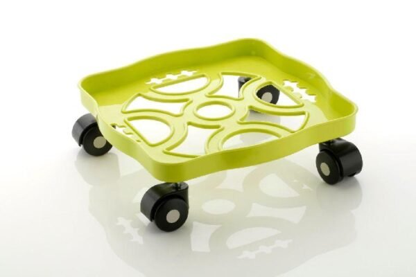 Square Plastic Gas Cylinder Trolley - Image 3