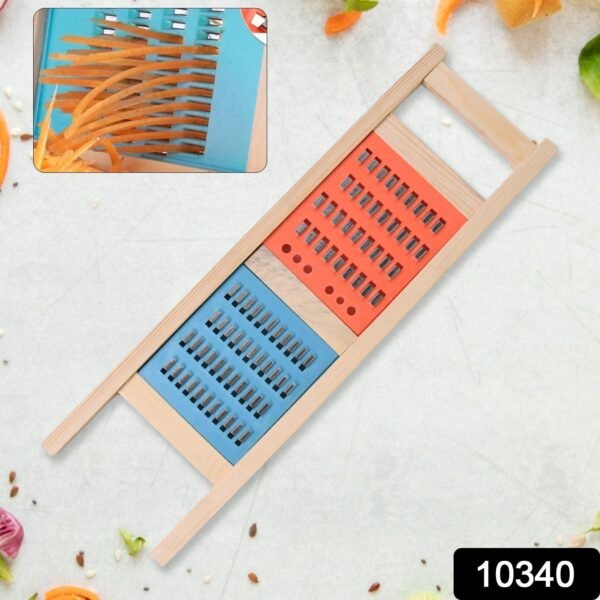 Stainless Steel Food Chopper 2-in-1 Vegetable Cutter - Image 2