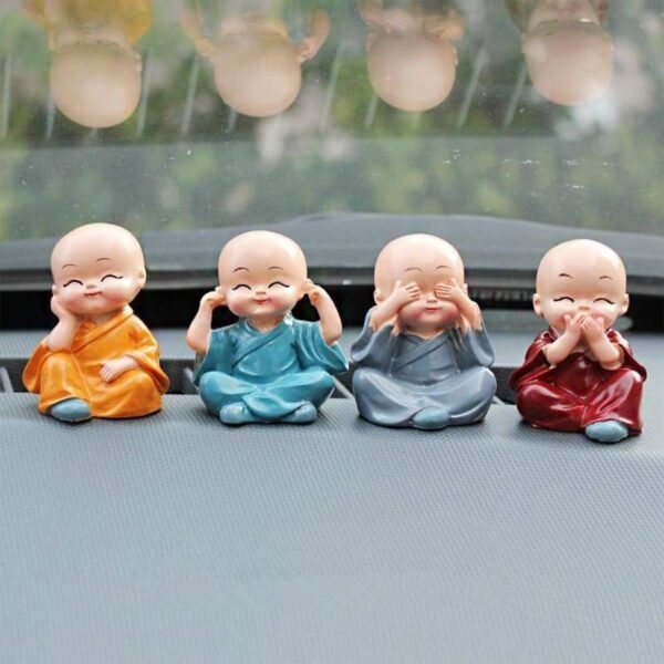 Baby Buddha 4Pc and show piece used for house, office and official decorations - Image 3